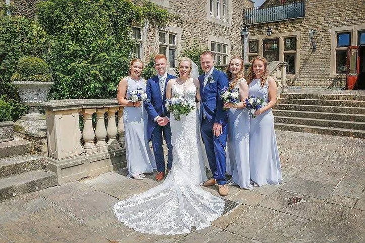 Sophie’s Dusty Blue Wedding in Stella York